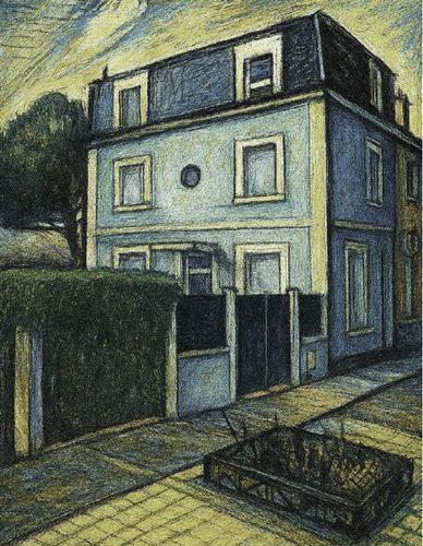 Illustration de la maison après surélévation à Bois-Colombes